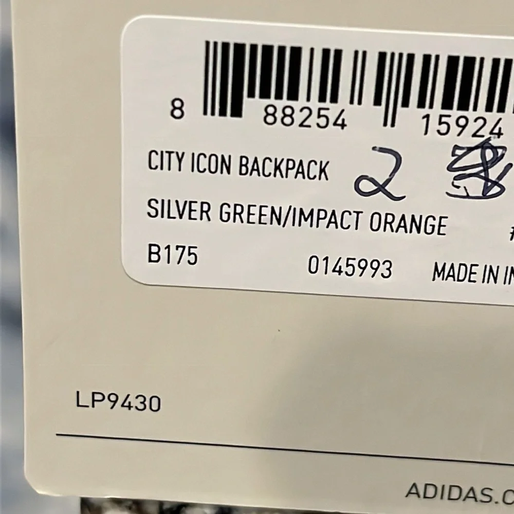 Adidas City Icon Backpack Book School Bag new fits 16” Laptop tech friendly